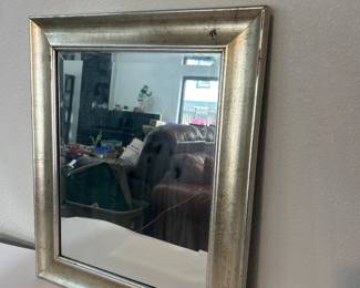 d Classic Silver Framed Wall Mirror, 39 Inches