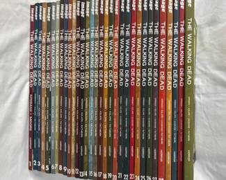 b The Walking Dead Complete 32Book Comic Book Series Collection