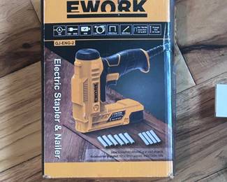 g EWORK Electric Stapler  Nailer Kit,