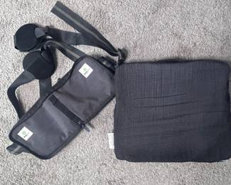 e BetterBack Therapy Posture Support Seat with Purple Cushion  Portable Back Support Set