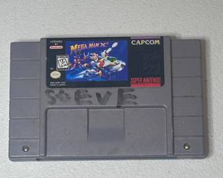 bb Nintendo SNES Video Game  Mega Man X Capcom