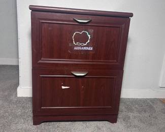 f Wood Lateral File Cabinet, TwoDrawer Office Storage Unit