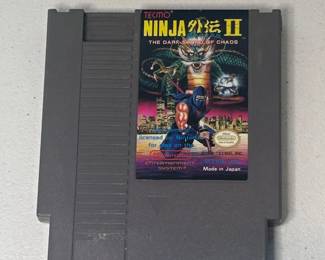 bb Ninja Gaiden II The Dark Sword of Chaos  Nintendo NES Cartridge