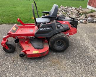 52” Gravely Zero Turn