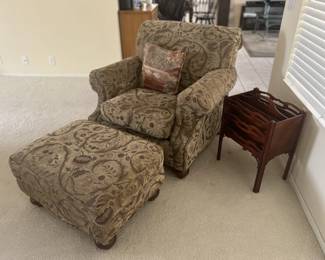 Chair with Ottoman