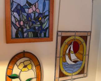 Stained glass window or wall hanging