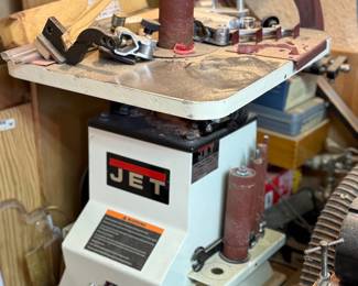 Jet drum sander