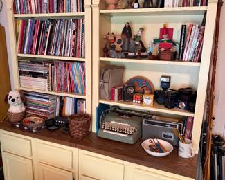 Vintage bookcases