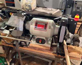 Bench grinder slow speed