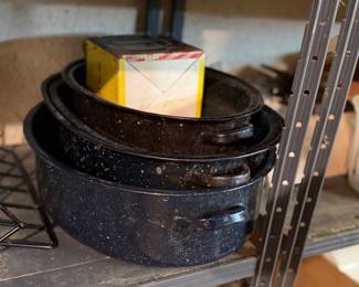 Enamelware roasters