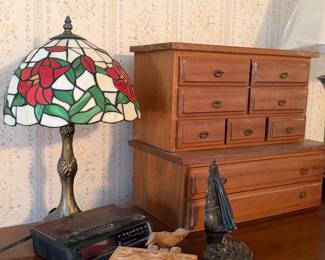 Stained glass lamp