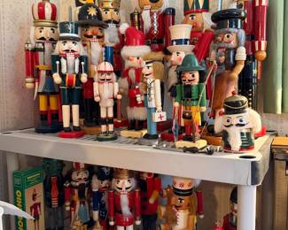 Christmas decor, nutcrackers