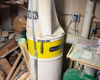Woodtek dust vacuum woodworking