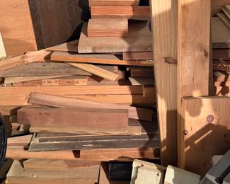 Lots of wood for projects