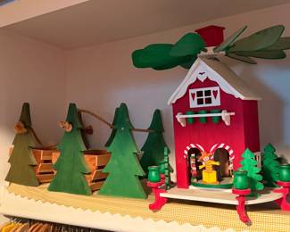 Hand made wood Christmas decor