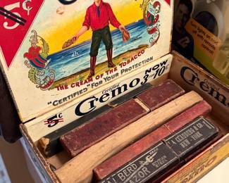 Antique straight razors