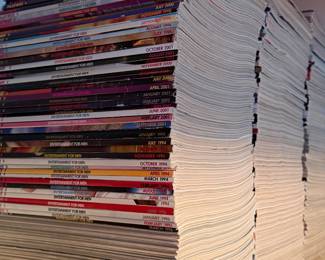 Vintage playboy magazines