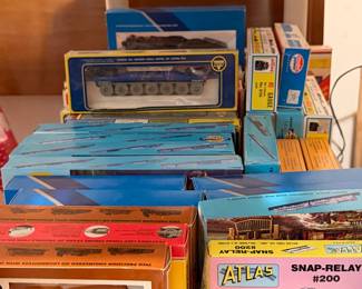 Vintage train cars