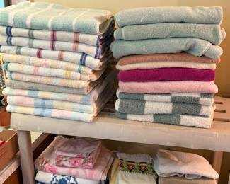 Towels, linens
