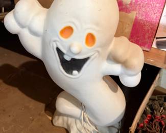 Vintage Halloween blow mold