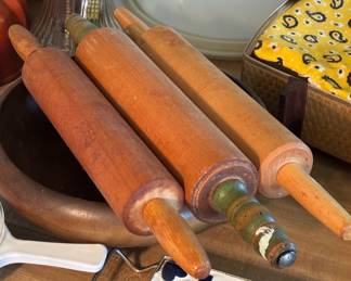 Vintage rolling pins