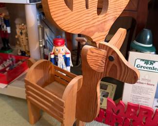 Hand made reindeer