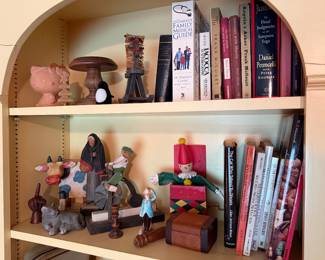 Hand carved wood figures