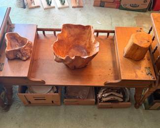 Coffee table with storage