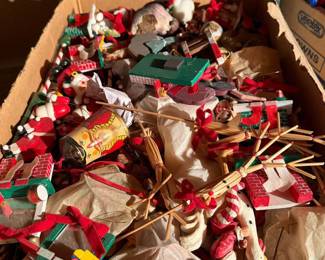 Vintage Christmas ornaments