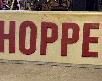 Sign from the old shopper newspaper