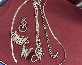 More silver jewelry