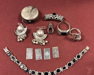 Silver jewelry