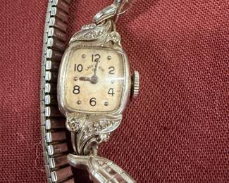 14 karat gold Elgin watch