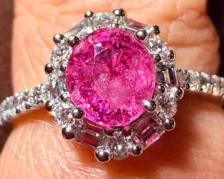 Beautiful pink sapphire