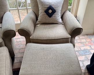 Handmade pillow cover with down alternative insert
