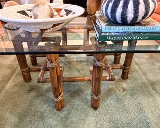 McGuire coffee table - unbelievable!!!