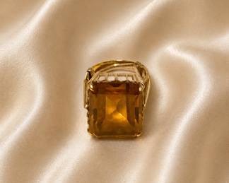 Citrine ring