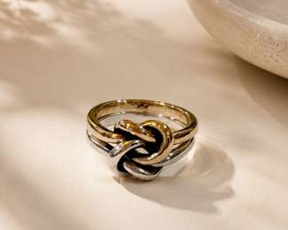 James Avery knot ring