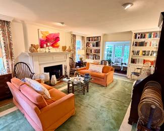Perfectly curated living room ! Finds of all kinds from traditional to modern!