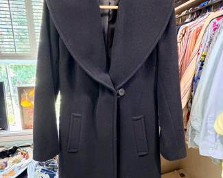 Larry Levine wool blend coat