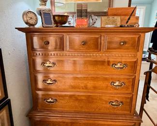 Ethan Allen highboy dresser
