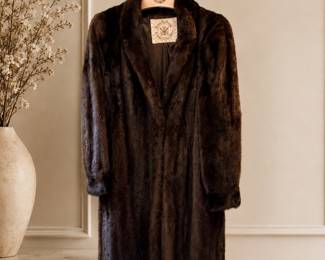 Hudson's Bay Full Length Mink Coat