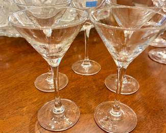 Martini glasses