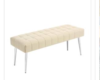 NEW Entryway Bench or Ottoman. 44.5 inches long