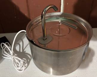 Kitty Kat Watering Station Stainless Steel