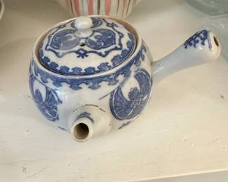 Chinese Blue and White Teapot