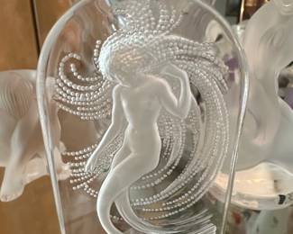 Lalique Frosted Glass Figurine  Coq Rooster third image