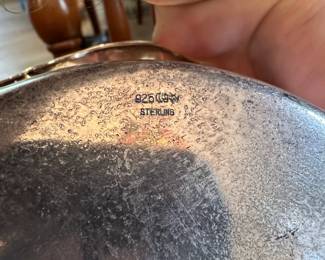 Sterling Silver Compote Dish by Poole Silversmiths second image