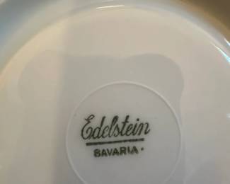 Edelstein Bavaria Gold Gilt Teacup, Saucer, and Plate Set second image