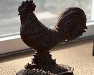 CAST IRON ROOSTER